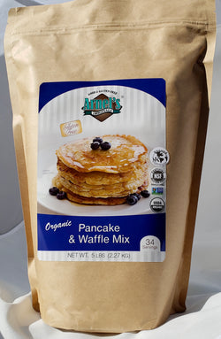 Arnels Originals, Gluten Free, Organic Baking Mixes Pancake & Waffle Mix - 5 LB 6 Pack