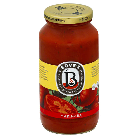 Bove's Marinara Pasta Sauce - 24 OZ 6 Pack