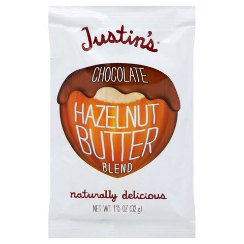Justin's Chocolate Hazelnut Butter - 1.15 OZ 10 Pack