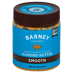 Barney Butter Gluten Free Smooth Almond Butter - 10 OZ 6 Pack