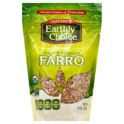 Earthly Choice Organic Italian Peeled Farro - 14 OZ 6 Pack