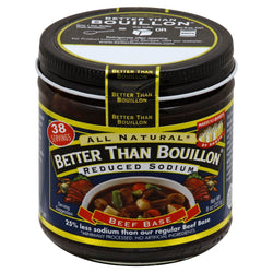 Better Than Bouillon Reduced Sodium Beef Base - 8 OZ 6 Pack