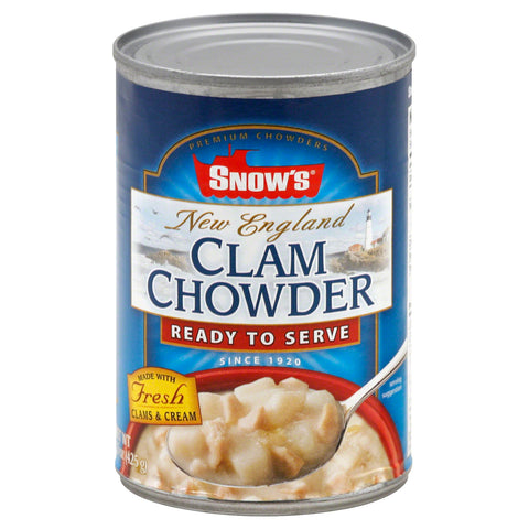 Snow's New England Clam Chowder - 15 OZ 12 Pack