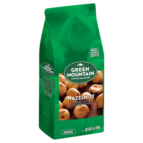Green Mountain Ground Hazelnut - 12 OZ 6 Pack