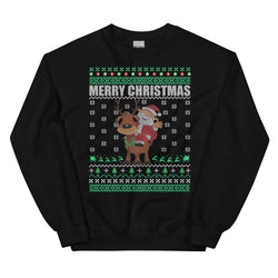 Unisex Ugly Christmas Sweater - "Merry Christmas"